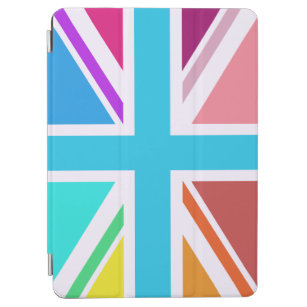 Union Flag/Jack Design – Multicoloured iPad Air Cover