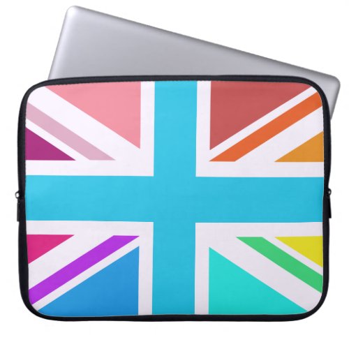 Union FlagJack Design _ Multicoloured Laptop Sleeve