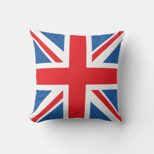 Union Flag/Jack Design Throw Pillow