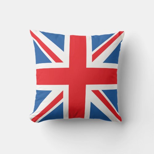 Union FlagJack Design Throw Pillow