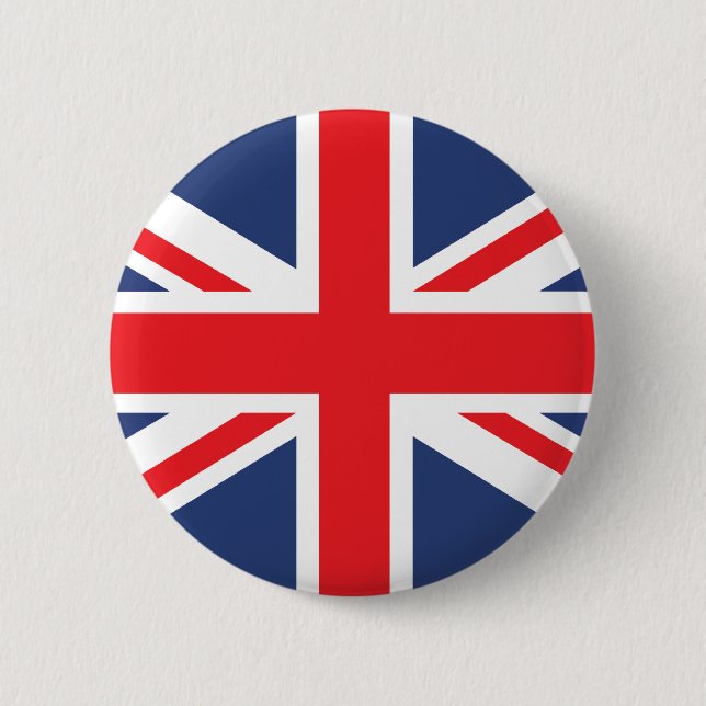 Union Flag Pinback Button (Front)