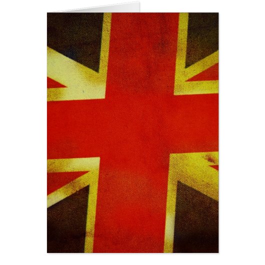 Union Flag Worn Design Cards (Front)