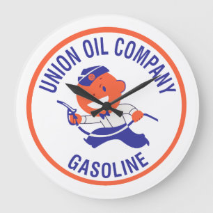 UNION GAS LARGE CLOCK