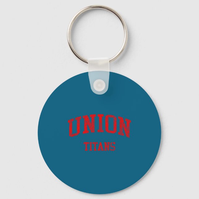 Union High School Hs Camas Keychain (Front)