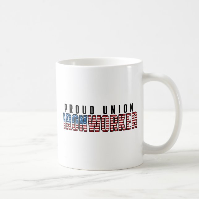 Union Ironworker Coffee Mug (Right)