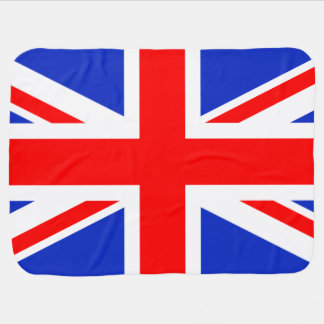 "UNION JACK" BABY BLANKET