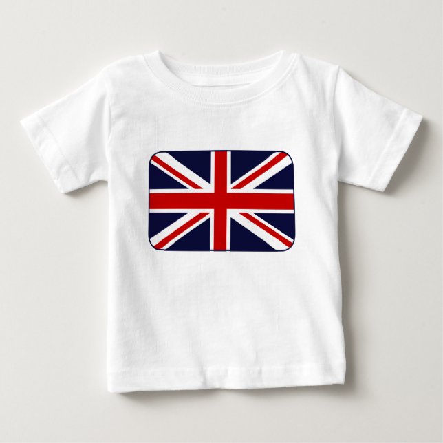 Union Jack Baby T-Shirt (Front)