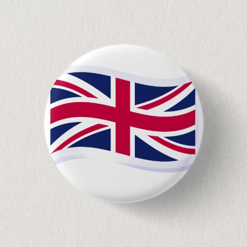 Union Jack Badge Button