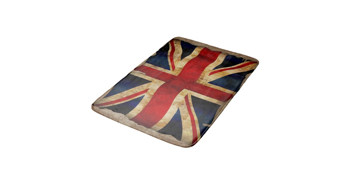 Union Jack Bath Mat Zazzle