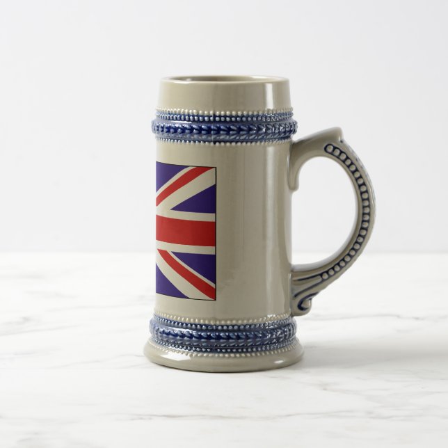 Union Jack Beer Stein (Right)
