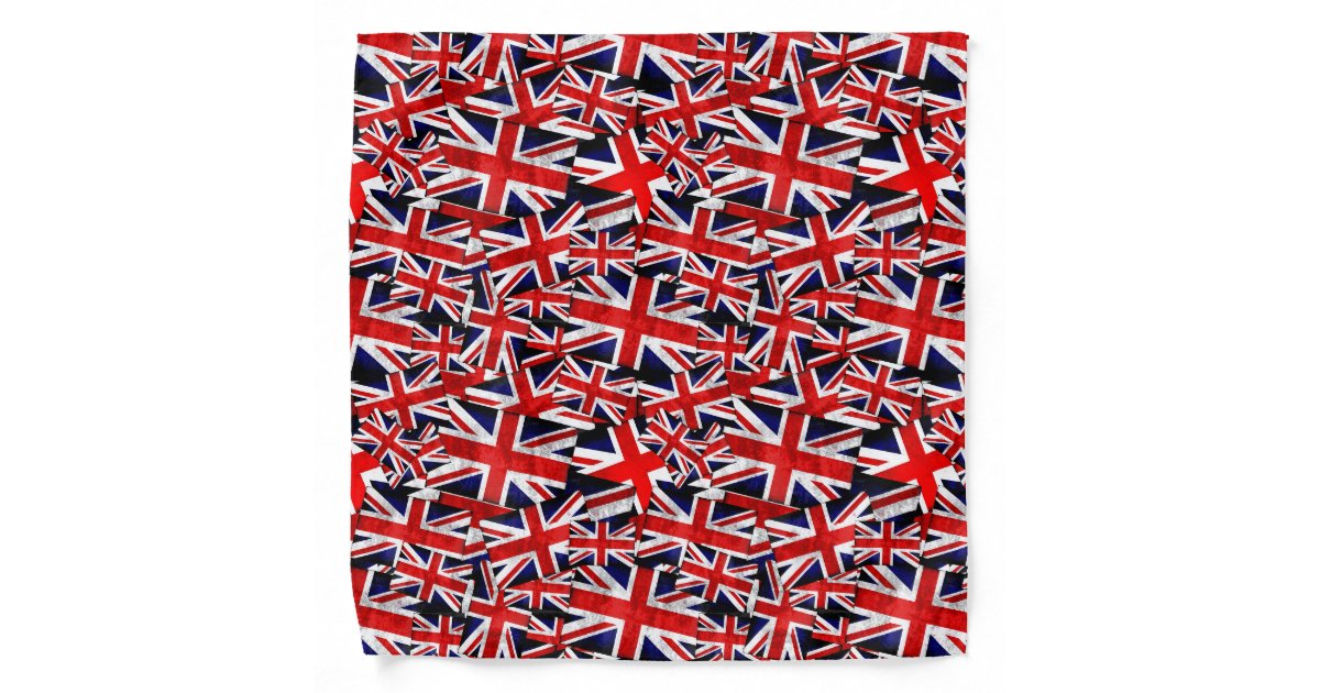Union Jack British England UK Flag Bandana | Zazzle