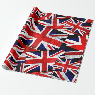 Union Jack British England UK Flag Wrapping Paper