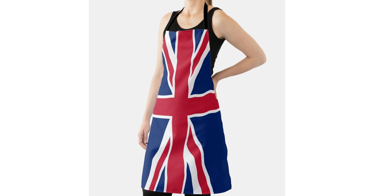 Union Jack British Flag Apron | Zazzle