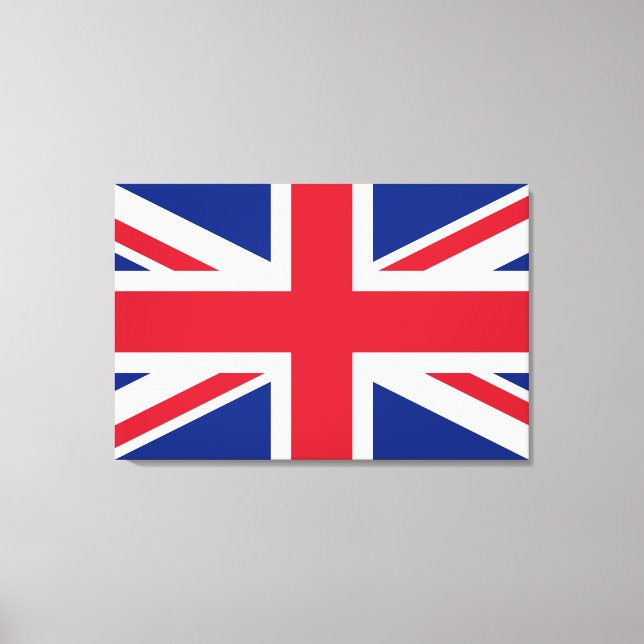 Union Jack ~ British Flag Canvas Print (Front)