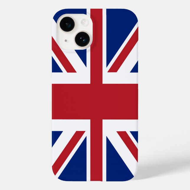 Union Jack British Flag Case-Mate iPhone Case (Back)
