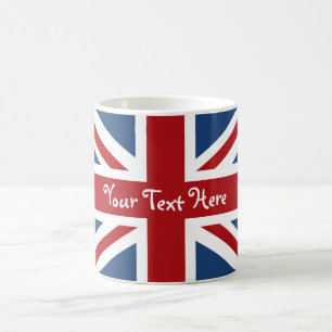 Union Jack British Flag Coffee Mug