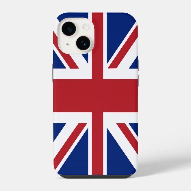 Union Jack British Flag Iphone Case (Back)