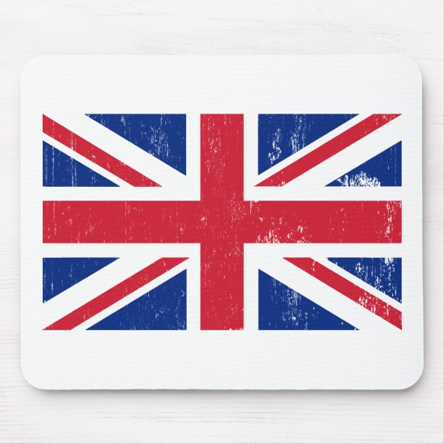 Union Jack British Flag Mousepad (Front)