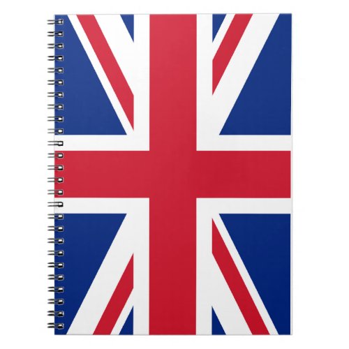 Union Jack  British Flag Notebook