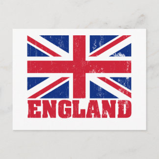 Union Jack British Flag Postcard