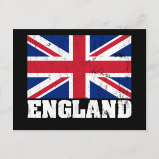 Union Jack British Flag Postcard