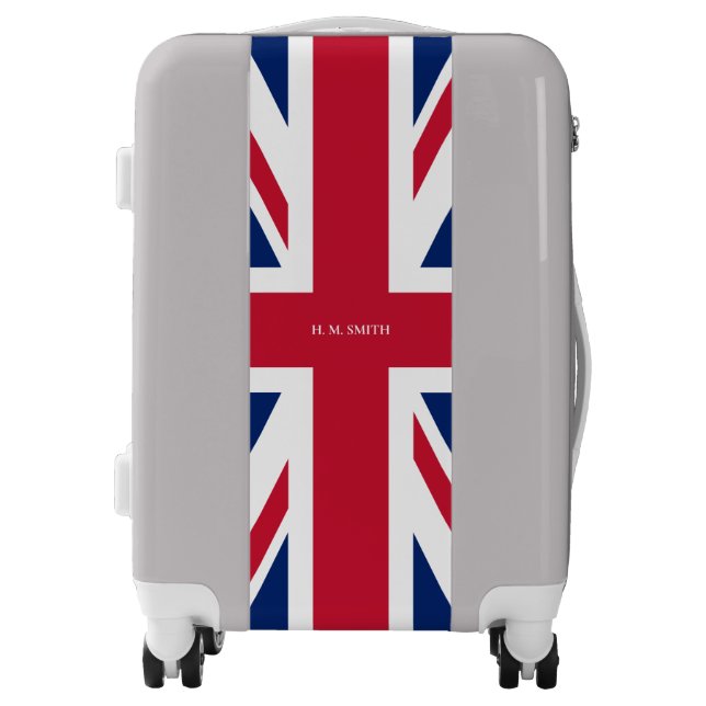 Union Jack British Flag SMALL Luggage (Front)