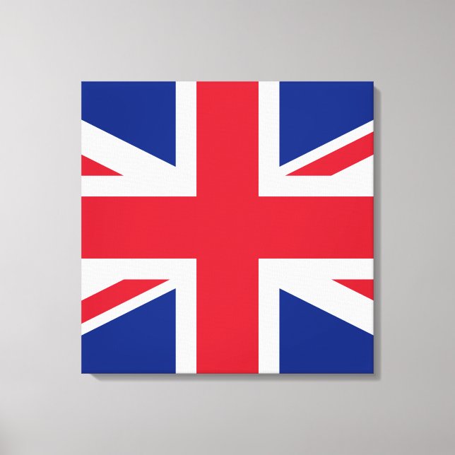 Union Jack ~ British Flag - Square Canvas Print (Front)