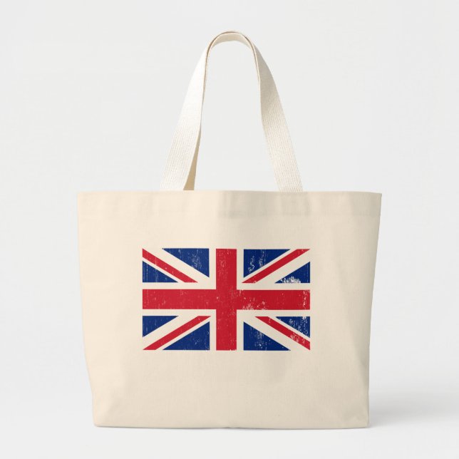 Union Jack British Flag Tote Bag (Front)