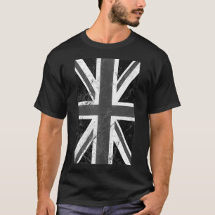 Union Jack British Flag UK Flag Vintage Distressed T-Shirt