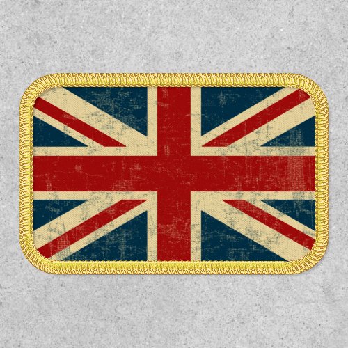 Union Jack British Flag United Kingdom Patch