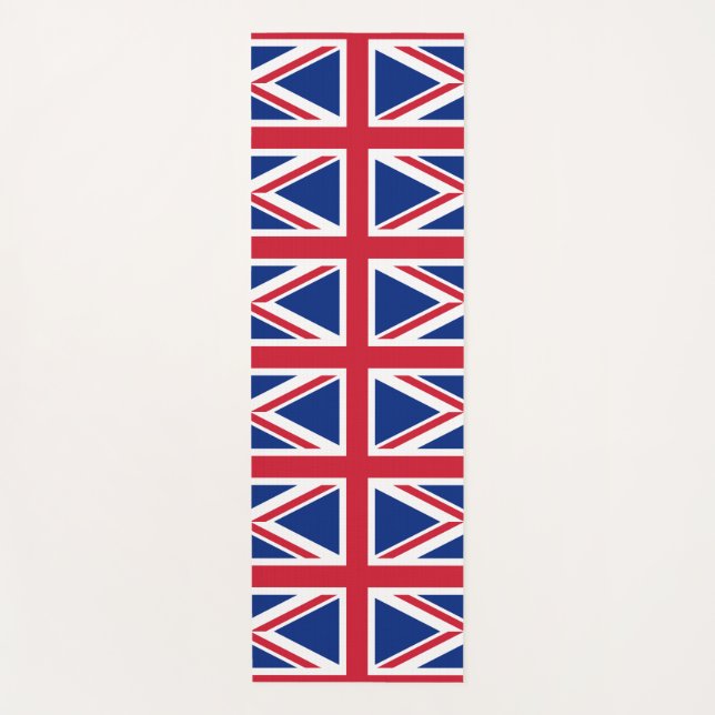 Union Jack / British flag Yoga Mat (Front)