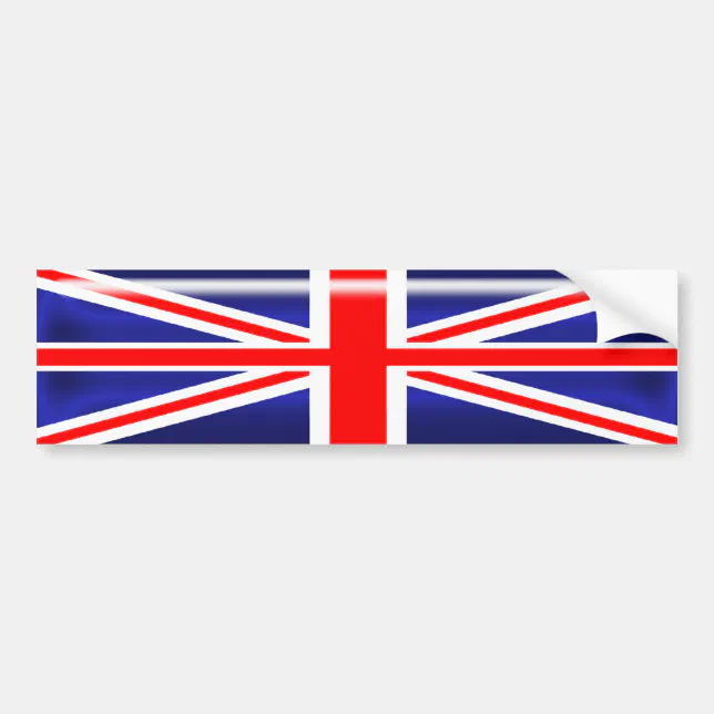 Union Jack Bumper Sticker | Zazzle