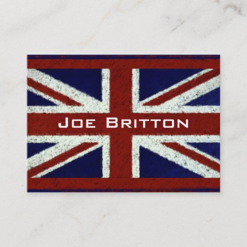 Union Jack Business Card Templates