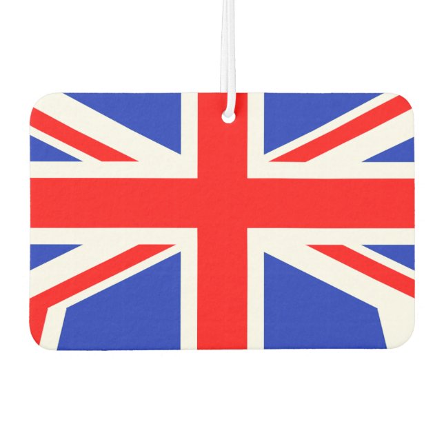 "UNION JACK" CAR AIR FRESHENER (Front)