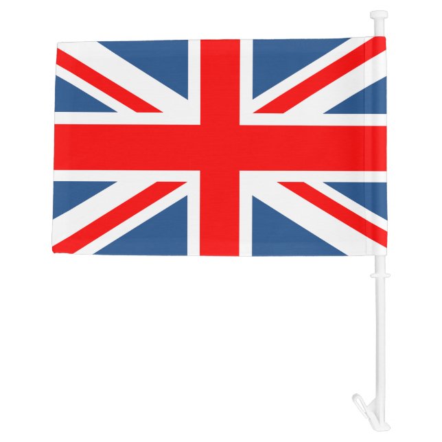 Union Jack Car Flag (Back)