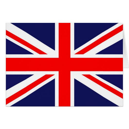 Union Jack Cards (Front Horizontal)
