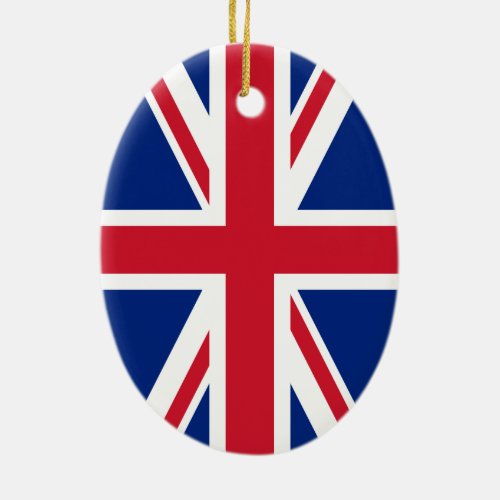 Union Jack Ceramic Ornament