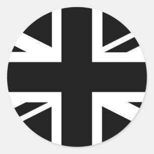 Union Jack Classic Round Sticker
