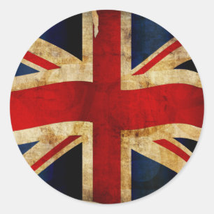 Union Jack Classic Round Sticker