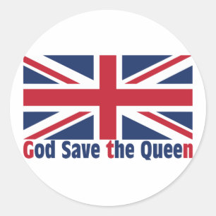 UNION_JACK CLASSIC ROUND STICKER