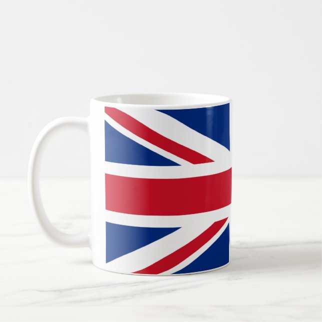 Union Jack Coffee Mug (Left)