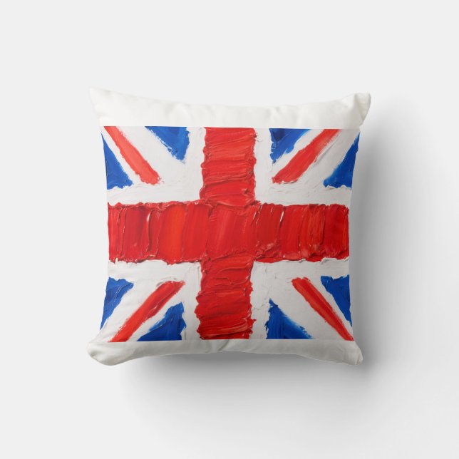 Union jack cushion  (Front)