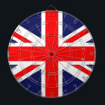 Union Jack Dartboard<br><div class="desc">I like the way this came out. I hope you do too! Feel free to customize this! Thanks for stopping by and have a wonderful day!</div>