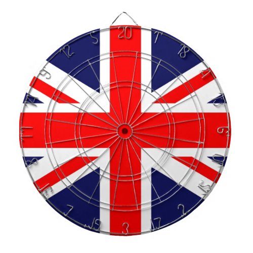 Union Jack Dartboard