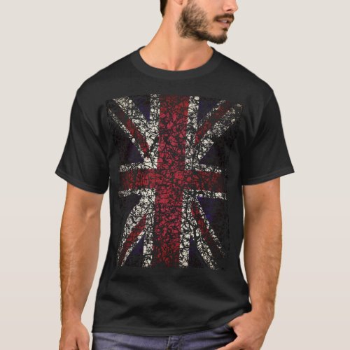 Union Jack Distressed T_Shirt