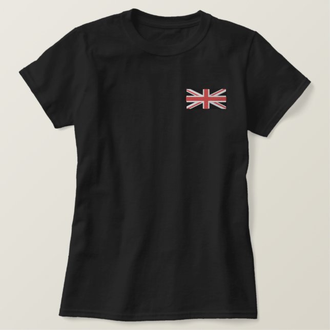 Union Jack Embroidered Shirt (Design Front)