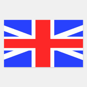 Union Jack England colors stickers
