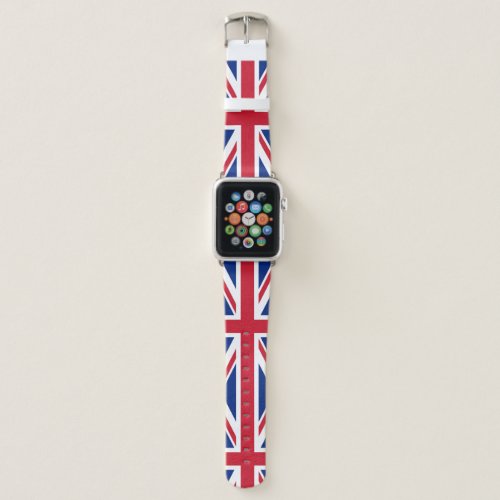 Union Jack English Flag British Apple Watch Straps
