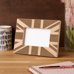 Union Jack Engraved Frames