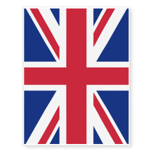 Union Jack Ensign Temporary Tattoos